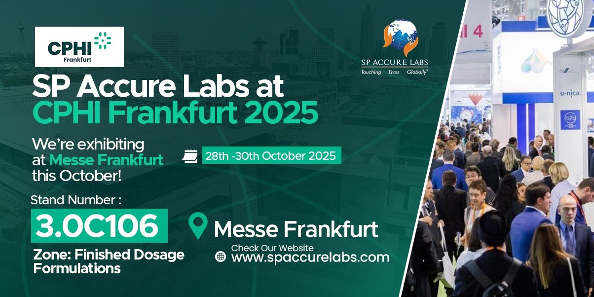 Meet SP Accure Labs at CPHI Frankfurt 2025 – Let’s Talk Innovation in Pharma!